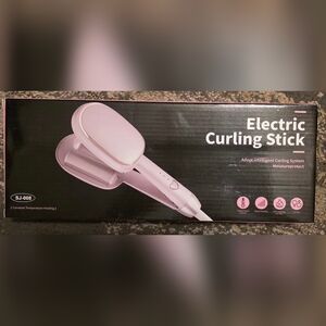 Electric Curling Stick - Light Pink